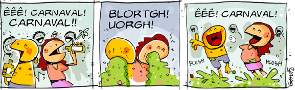 É mais ou menos parecido com essa tirinha